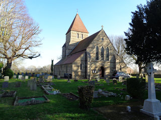 photo of St John the Evangelist's Church burial ground